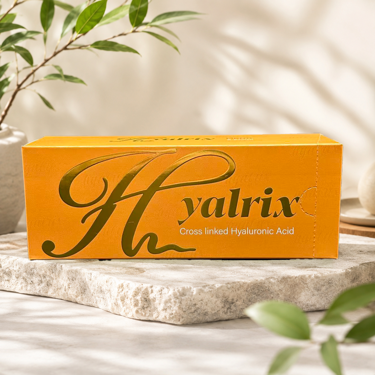 Hyalrix Derm Line orange product box photo