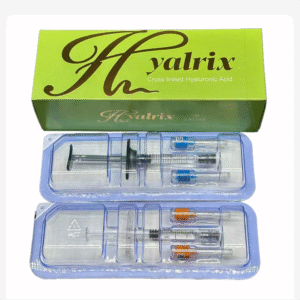 Hyalrix Fine Line 2 x 1.1ml verified box and pre-filled syringe package detail