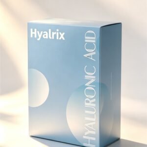 Hyalrix hyaluronic acid skin booster mesotherapy serum packaging