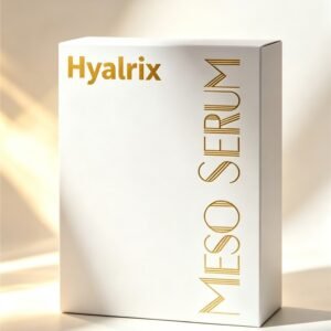Hyalrix meso serum skin booster professional packaging