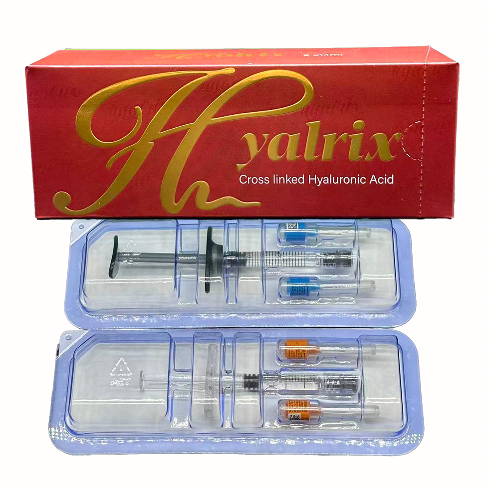 Hyalrix Ultra Deep Line 2 x 1.1ml verified box and pre-filled syringe package detail