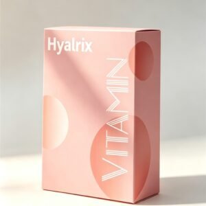 Hyalrix vitamin skin booster mesotherapy serum packaging